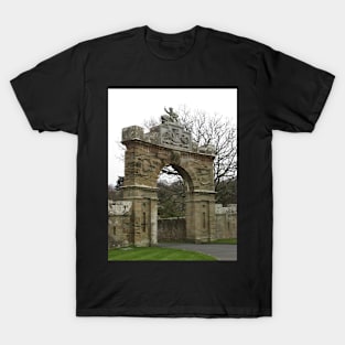 Culzean Castle Forecourt Archway, Carrick, Scotland T-Shirt